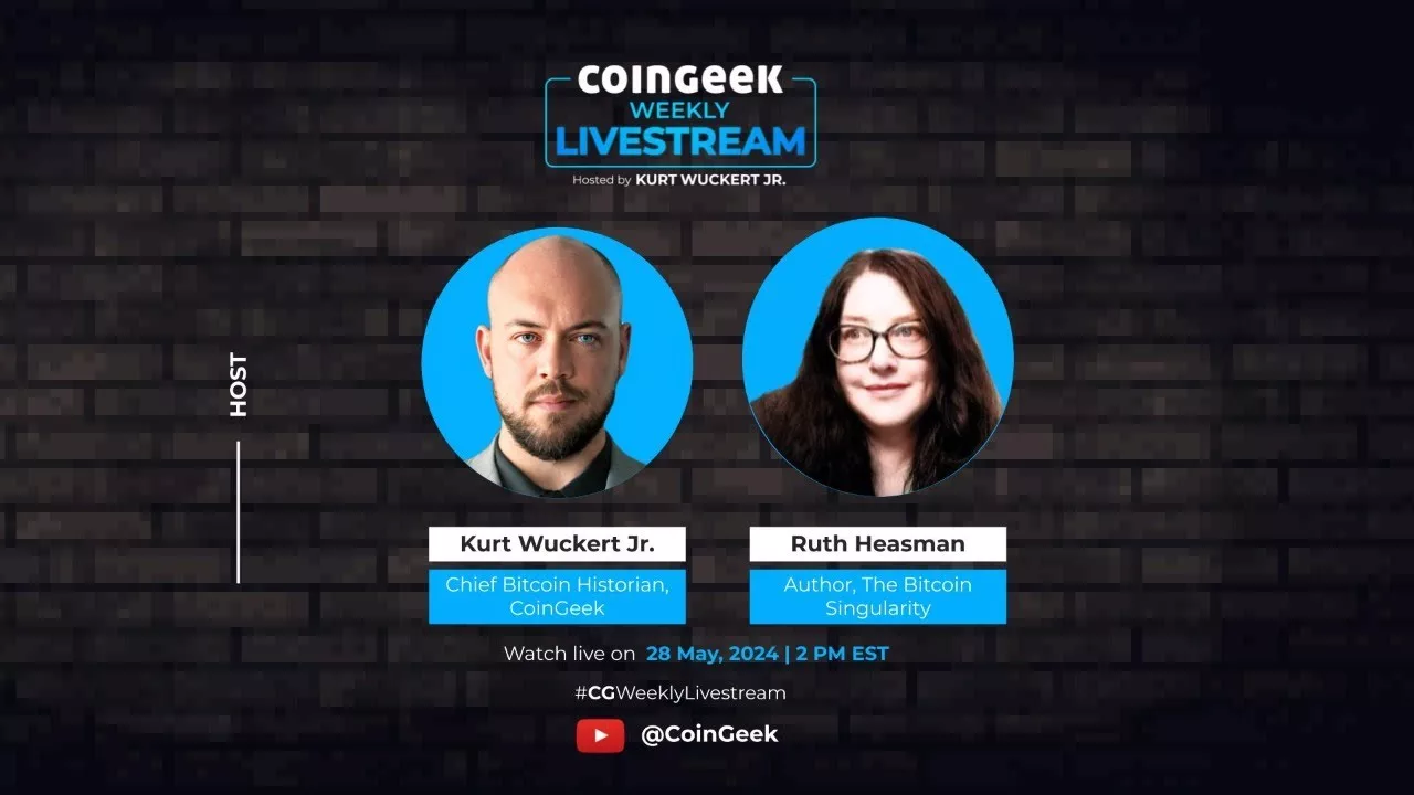 Author Ruth Heasman tackles the future with AI on CoinGeek Weekly Livestream