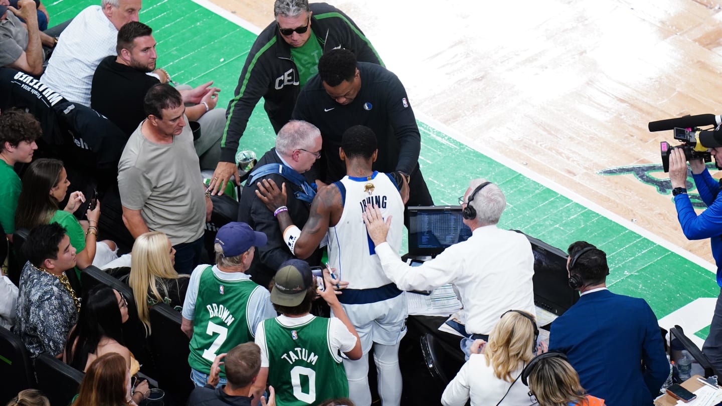 Mike Breen Ripped Celtics Fan for ‘Inappropriate’ Move Toward Kyrie Irving