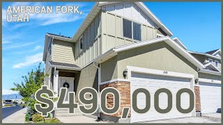 Inside a $490k, Fully Finished Townhome in Downtown American Fork, Utah!