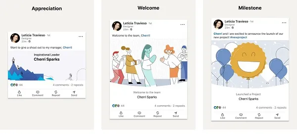 LinkedIn Retires Celebratory Post Templates