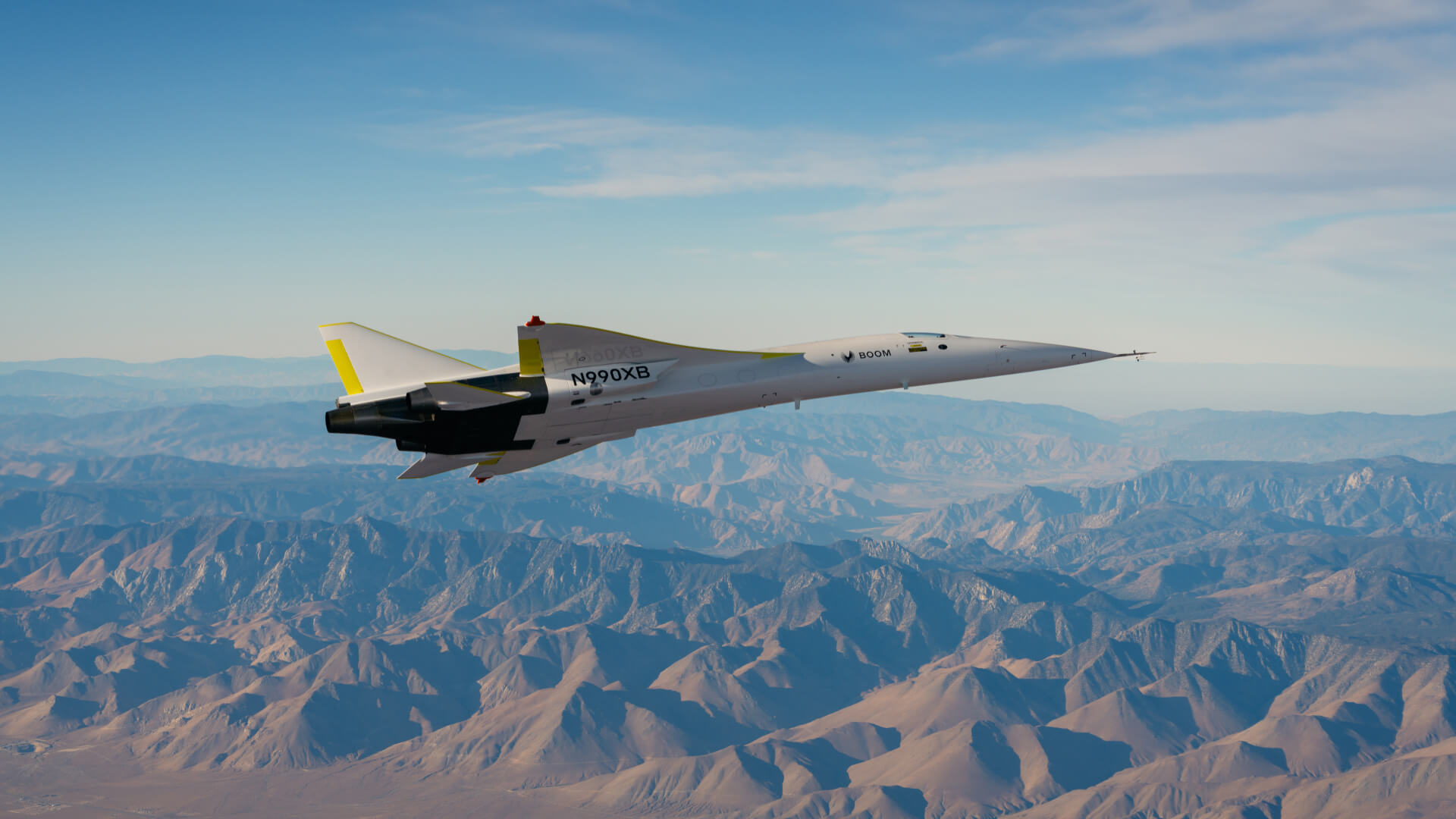 Boom Supersonic’s XB-1 jet sets new speed record during 7th test flight